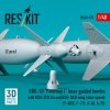 RESKIT RS48-0575 GBU-10 Paveway I laser guided bombs with BSU-37/B fin and BSU-3A/B wing (slow speed) (2 pcs) (3D Printed) 1/48